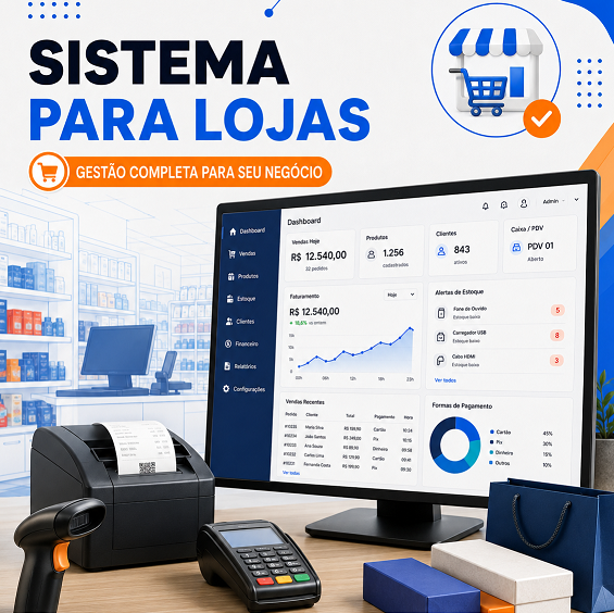 Lojas e estoque